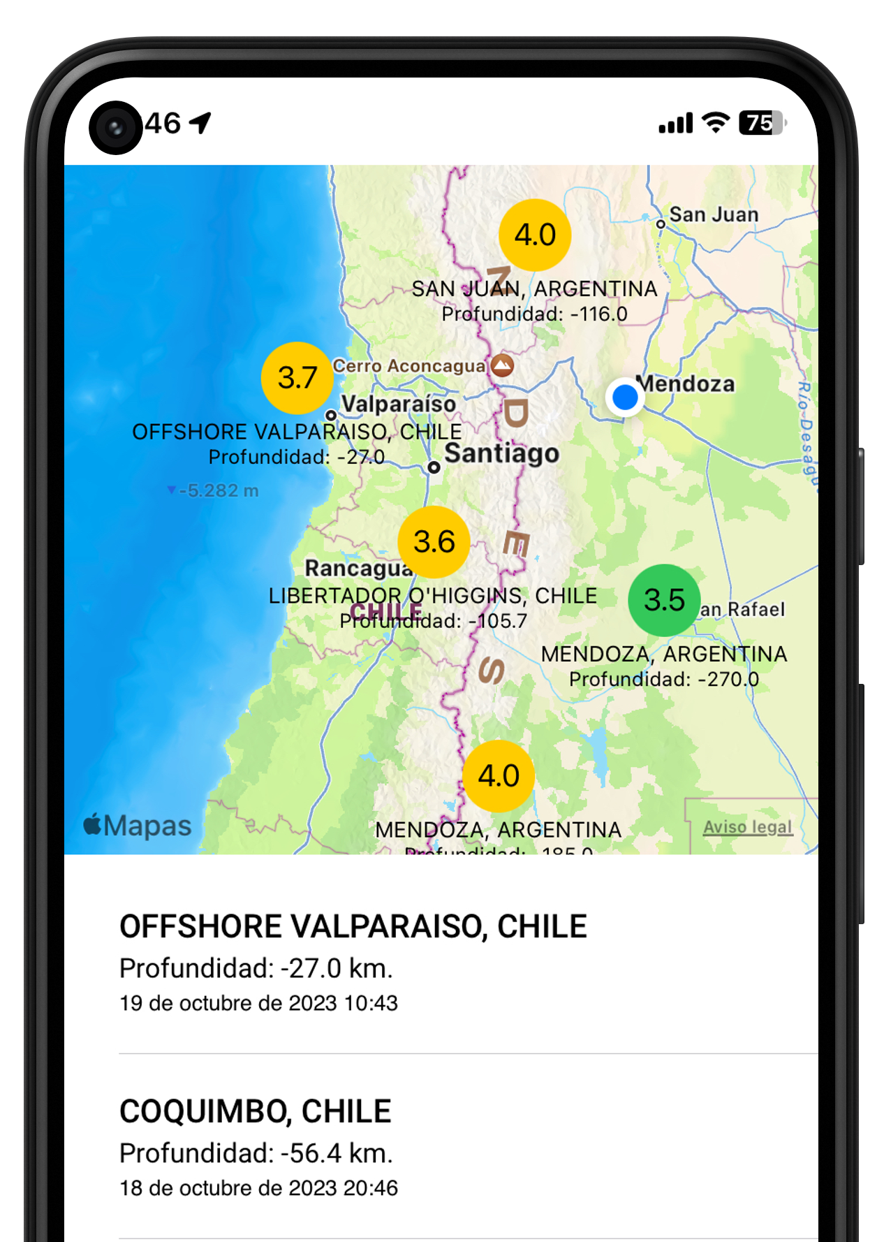 Real-time Earthquake Alerts
